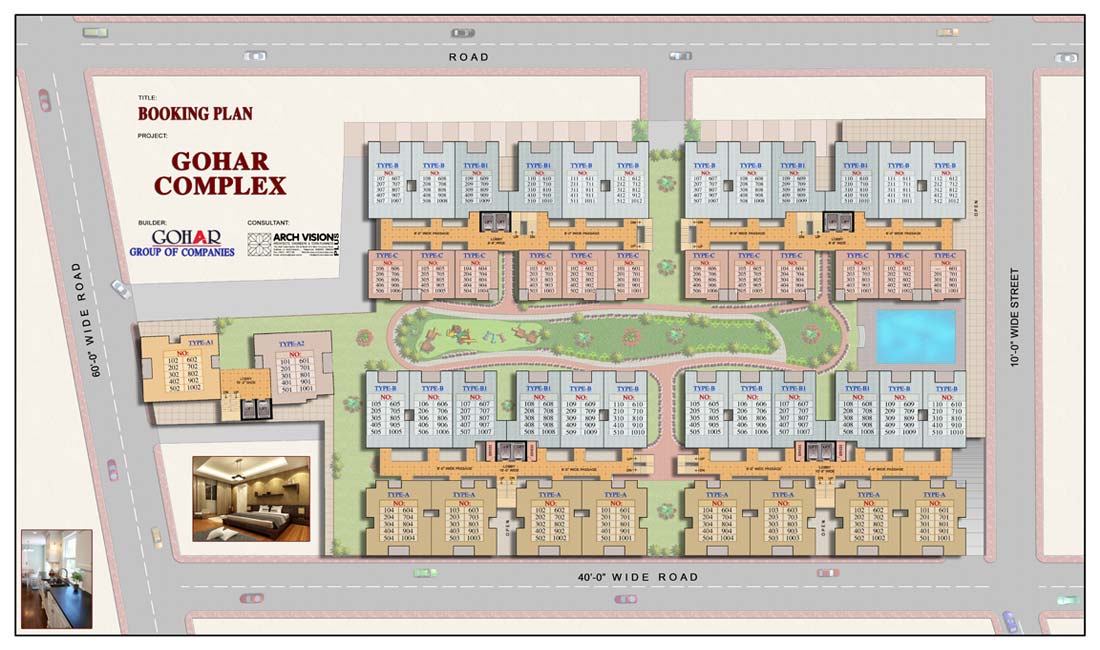 Gohar Complex Booking Plan